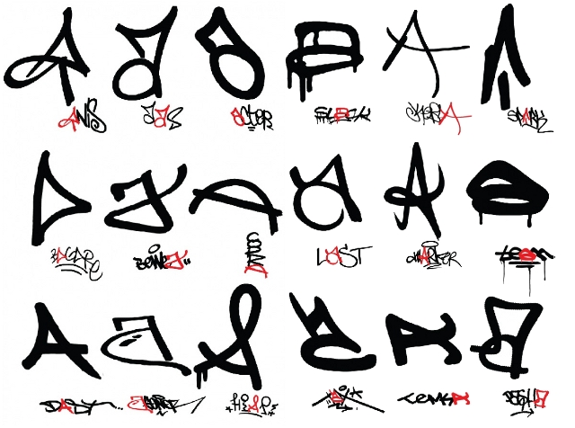 letter e graffiti. In �Graffiti Taxonomy,� Evan
