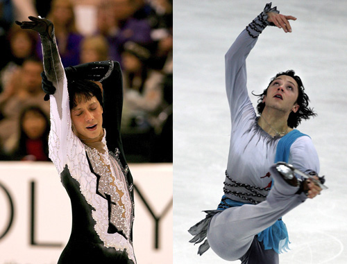 johnny weir costumes. Johnny Weir#39;s (L) favorite and