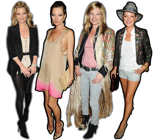 Kate Moss. Photos left to right: Eamonn McCormack, WireImage | Dave M ...